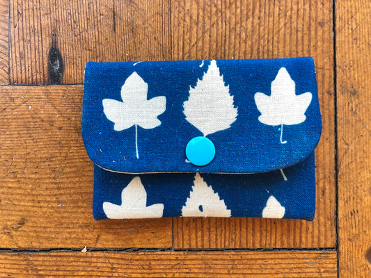 Handmade Cyanotype Card Wallet - Ed Watts Studio